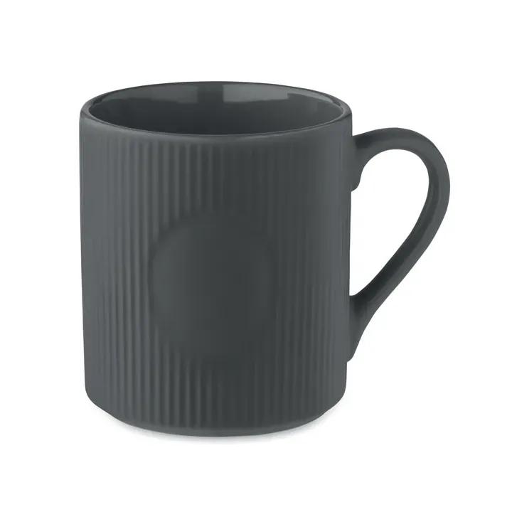 Ribbed ceramic mug mat 340 ml - MO2397 (MOCN#15)